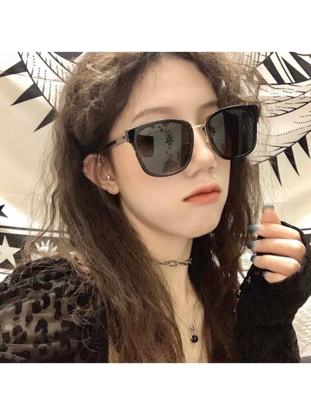 Gucci GG0563SK 001 Men Sunglasses Black Square Frame, Grey Lenses - Picture 5 of 10